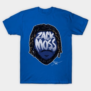 Zack Moss Carolina Player Silhouette T-Shirt